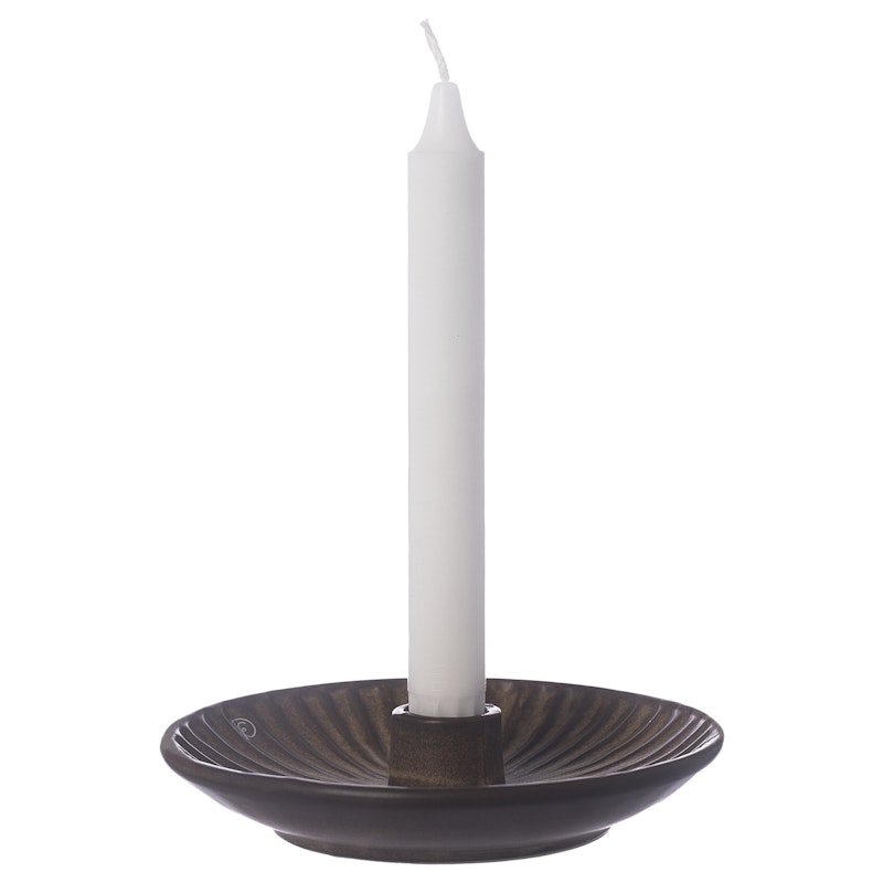 Candle Holder Ø16, Brown