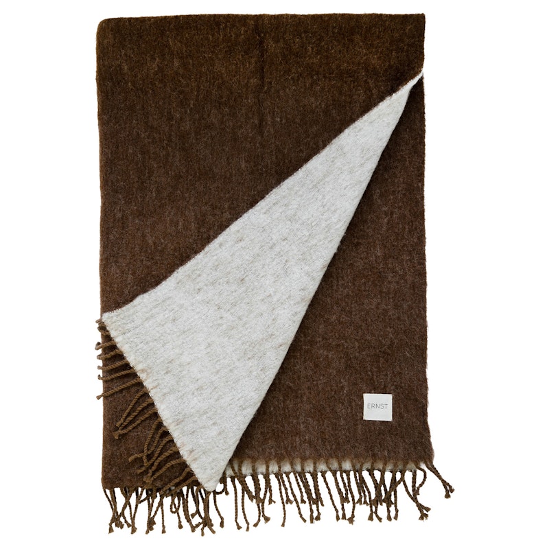 Blanket 130X170 cm, Caramel/Nature