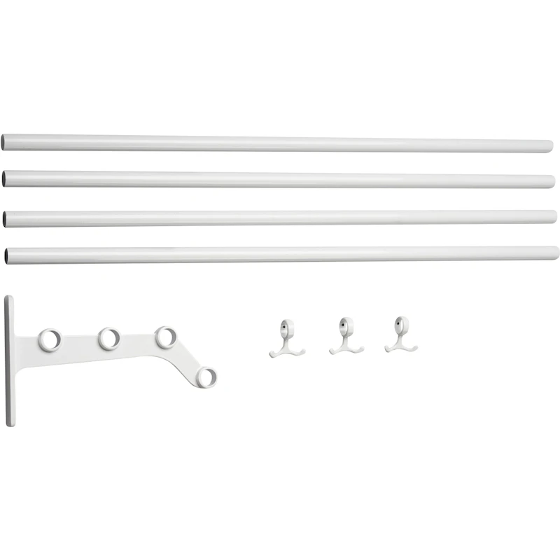 Nostalgi 291 Extension Part For Hat Rack, White / White