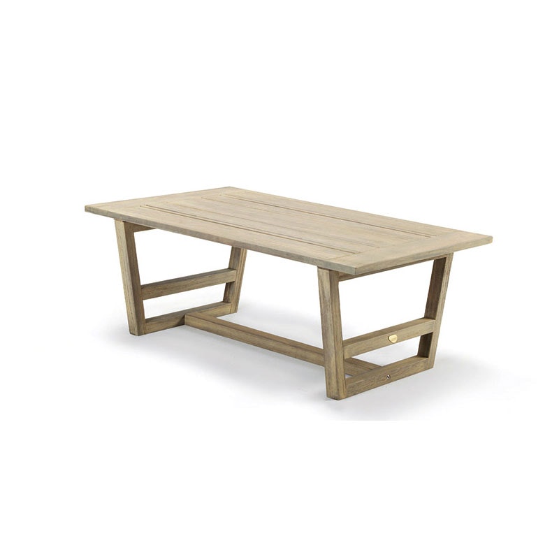 Costes Kaffeetisch 100x60 cm, Pickled Teak