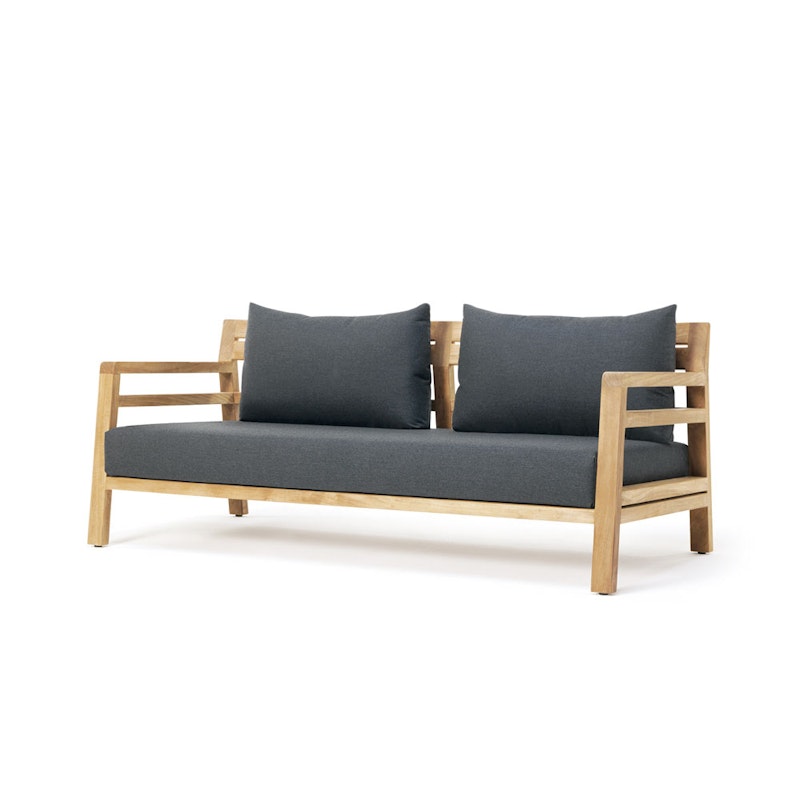 Costes Kissen Für 3-Sitzer-Sofa, Black Stone