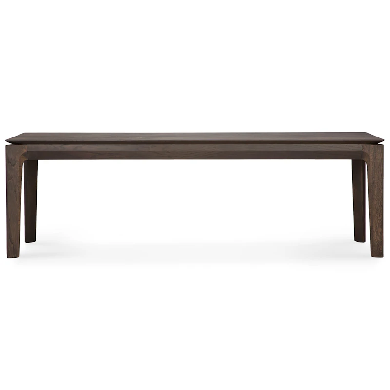 Bok Bench Dark Stained Oak, 35x146 cm
