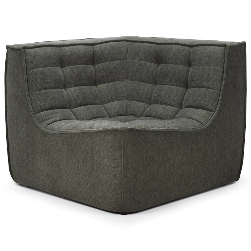 N701 Corner Sofa, Eco / Moss