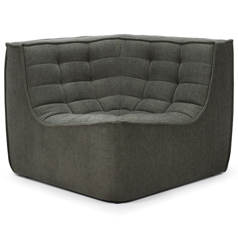 N701 Ecksofa, Eco / Moss