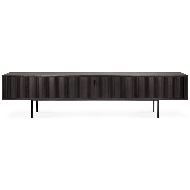 Roller Max Cupboard Dark Stained Teak, 242 cm