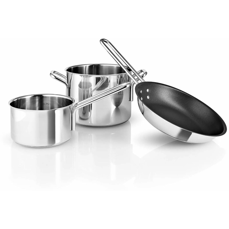 Stainless Steel Pot Set 3-pack