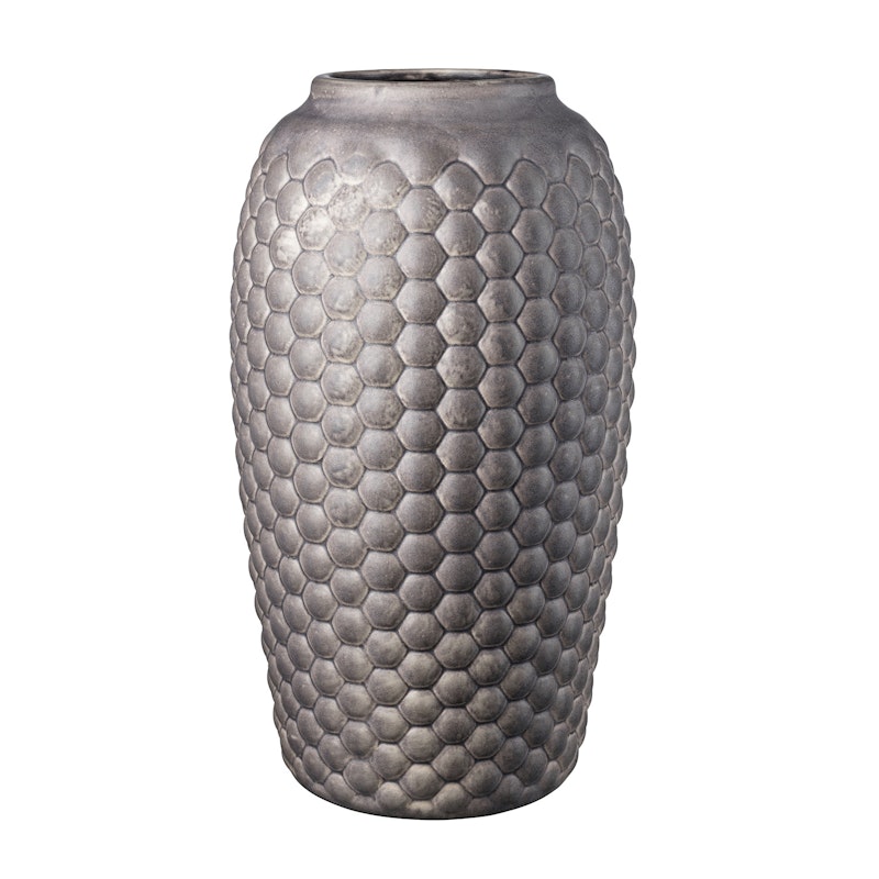 S8 Lupin Vase Schmal S, Warmes Grau