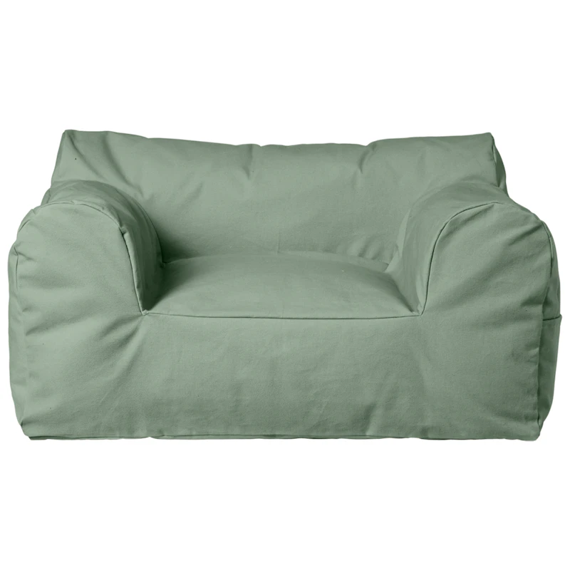 Billow Bean Bag, Tea Green