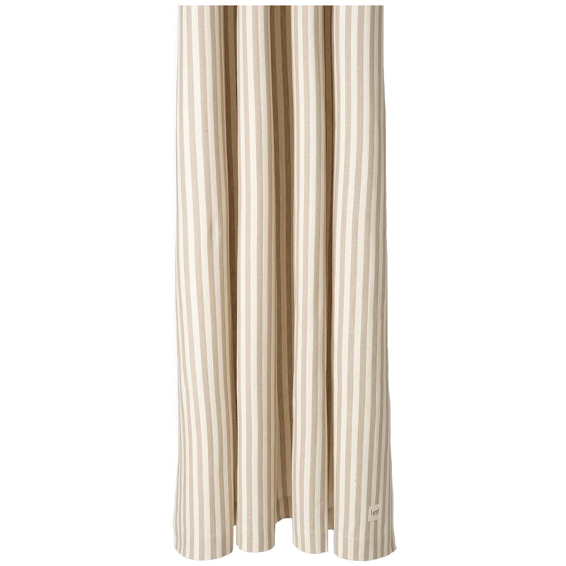Chambray Shower Curtain 160x205 cm, Off-white/Sand