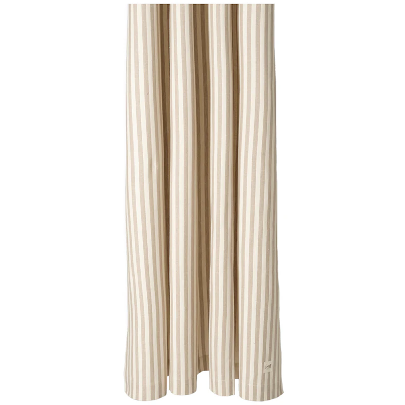 Chambray Shower Curtain 160x205 cm, Off-white/Sand