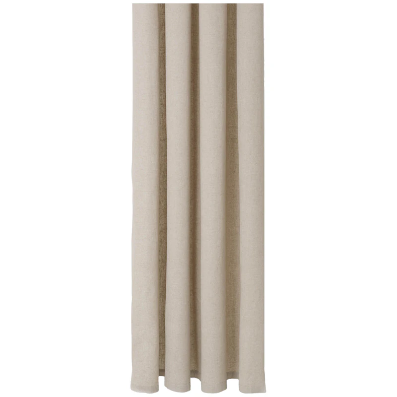 Chambray Shower Curtain 160x205 cm, Sand