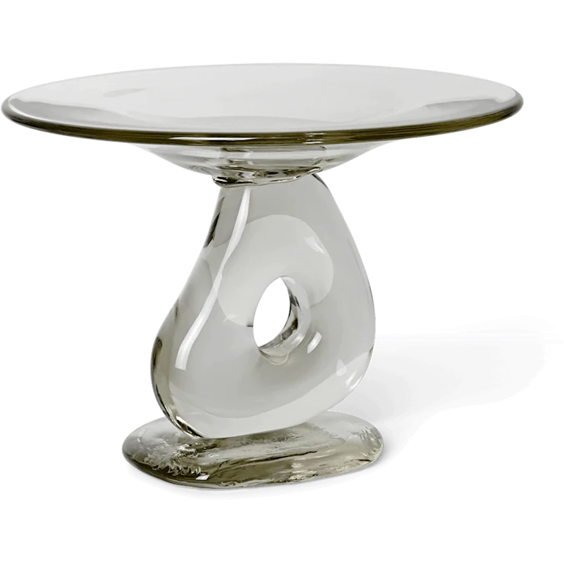 Damo Serving Dish 21 cm, Clear