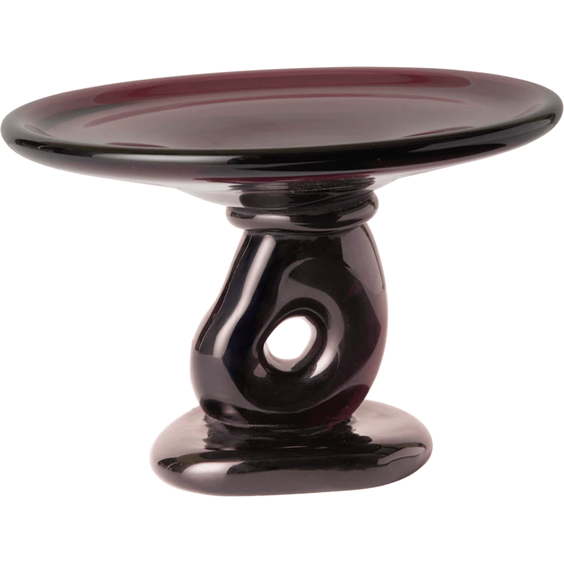 Damo Serving Dish 21 cm, Dark Grape