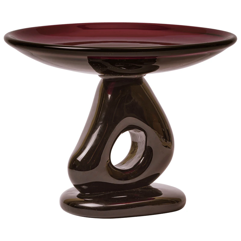 Damo Serving Dish 30 cm, Dark Grape