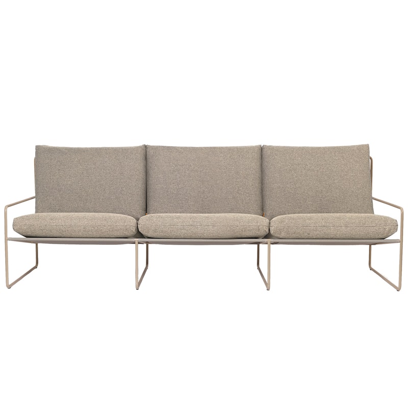 Desert Dolce Sofa Cashmere/Dark Sand 3-Sitzer