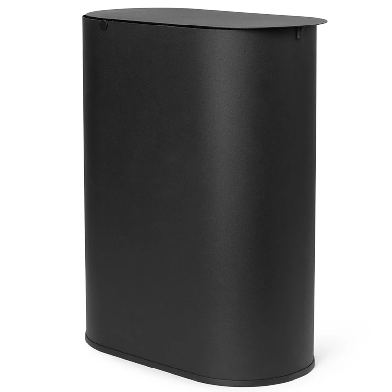 Enkel Bin Waste Paper Basket, Black