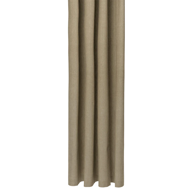 Chambray Shower Curtain 160x205 cm, Olive