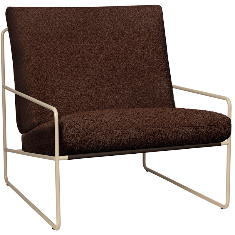 Desert Armchair, Chestnut / Cashmere