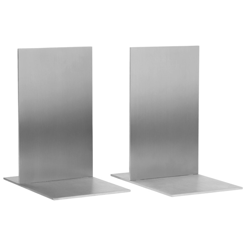 Lager Bookends Aluminium 2-pack