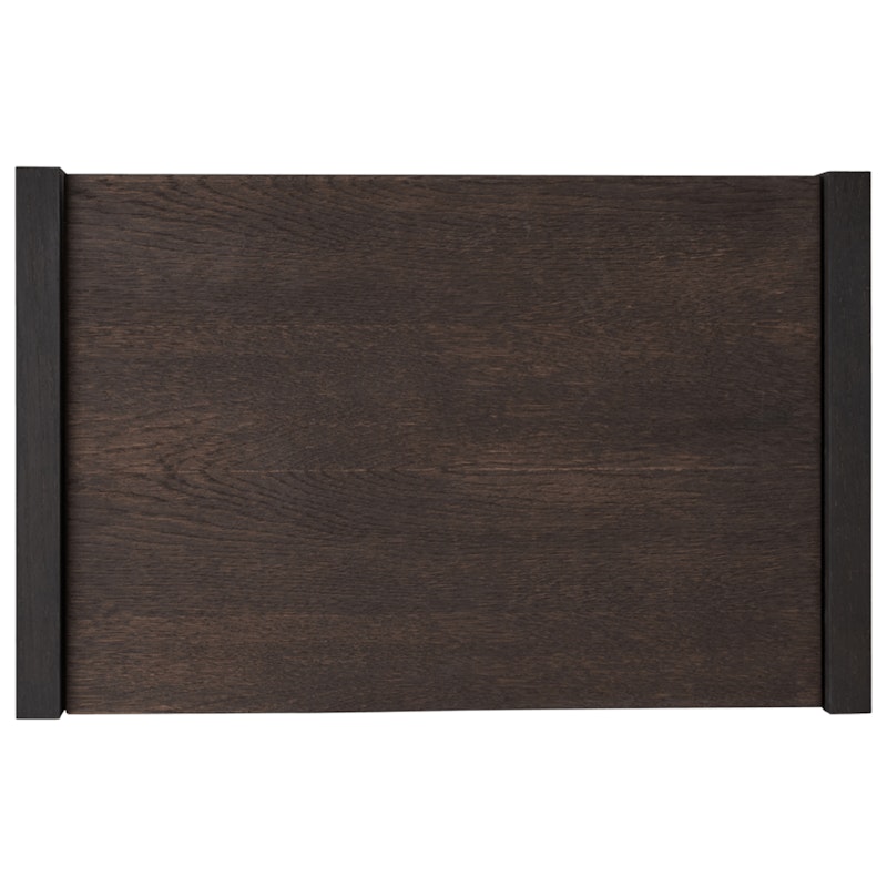 Kona Cabinet Insert For Bookcase 32x50 cm, Dark stained Oak