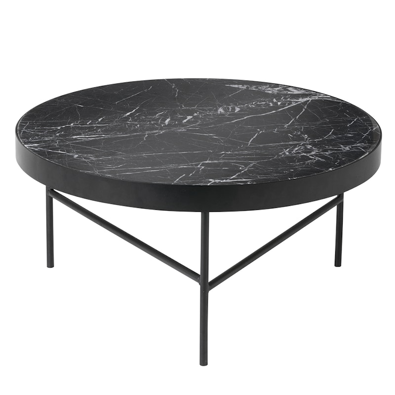 Marble Tisch L, Schwarz