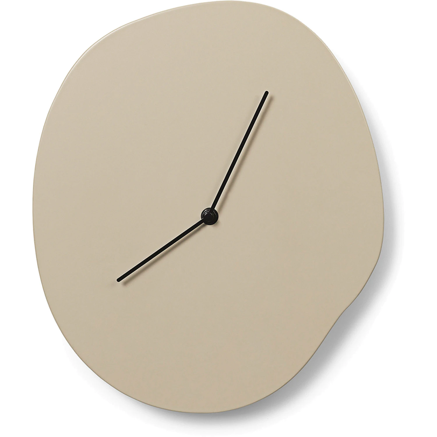 Melt Wall Clock, Cashmere von Ferm Living RoyalDesign