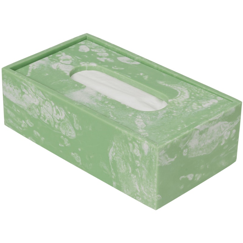 Mist Tissue Box, Seafoam