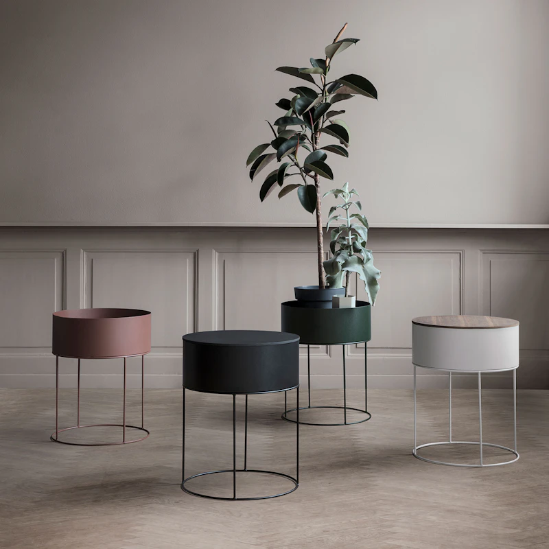 Plant Box Round, Cashmere von Ferm Living | RoyalDesign