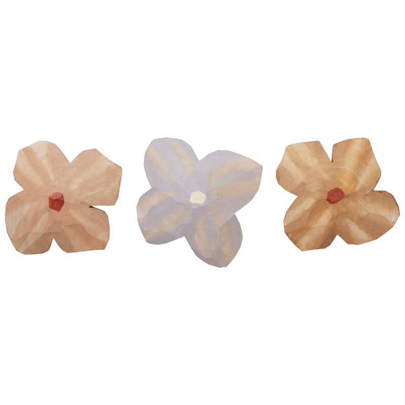 Poesie Magnets Hand-carved 3-pack