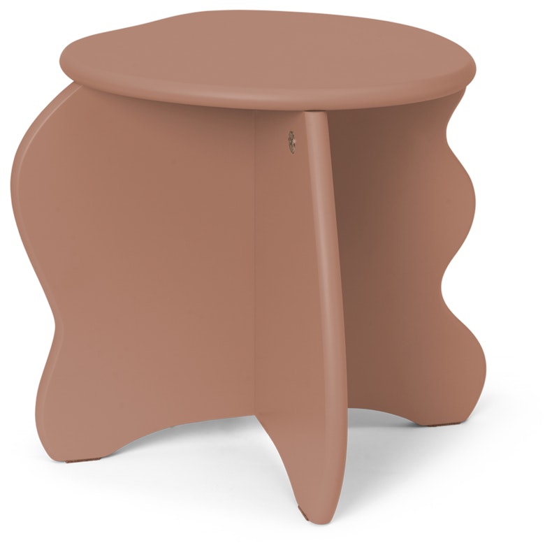 Slope Stool, Rose