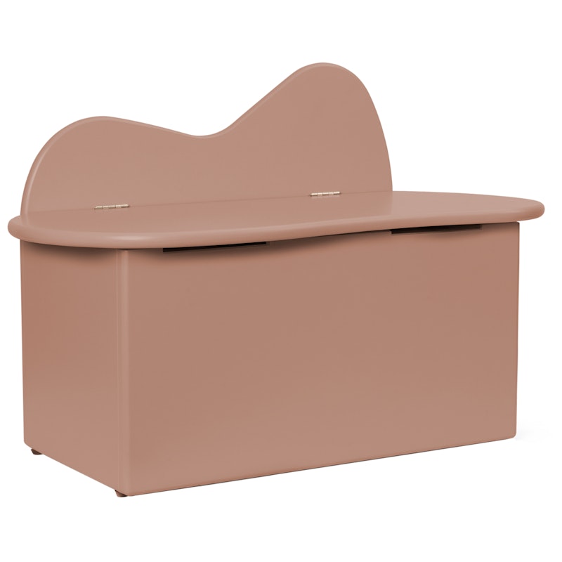 Slope Storage Bench, Rose