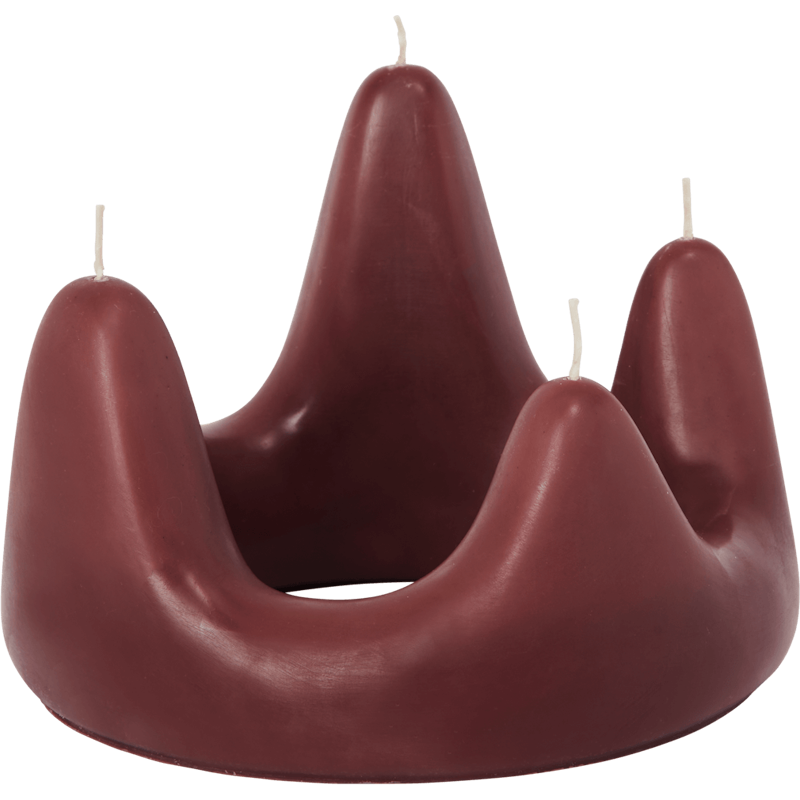 Stala Candle Ring, Dark Grape