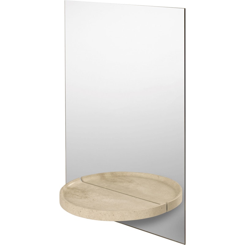 Symmetry Mirror, Travertine