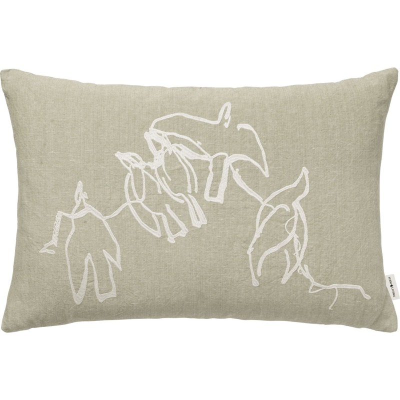 Vuelo Cushion 40x60 cm, Elm Green