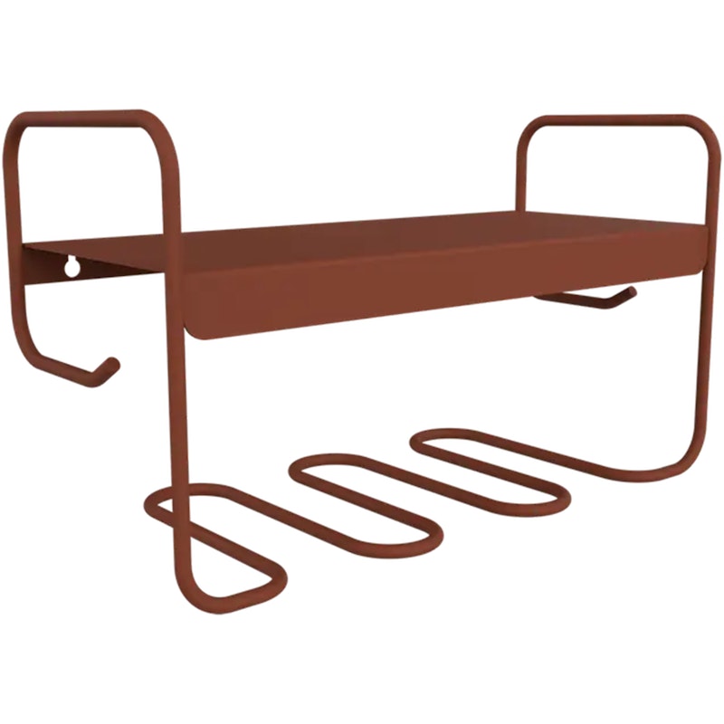 Picolino Wall Shelf, Red Ochre