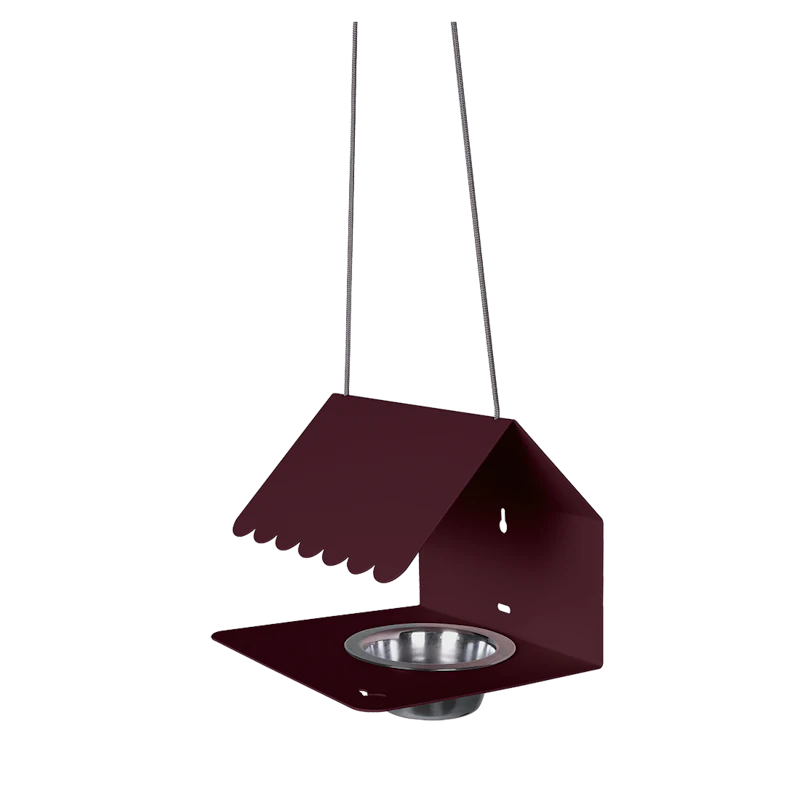 Picoti Bird Feeder, Black Cherry