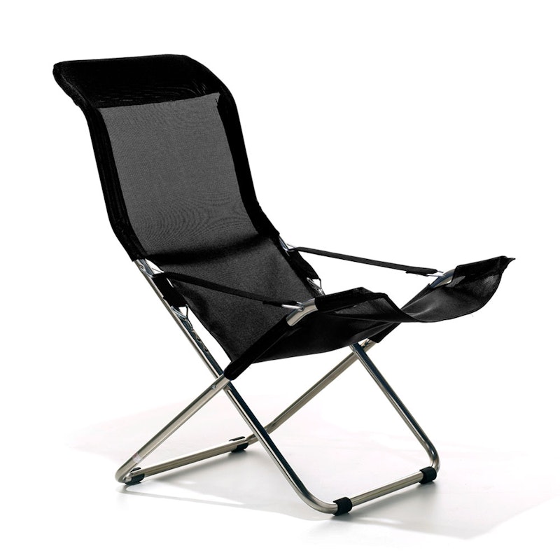 Fiesta Deckchair, Black