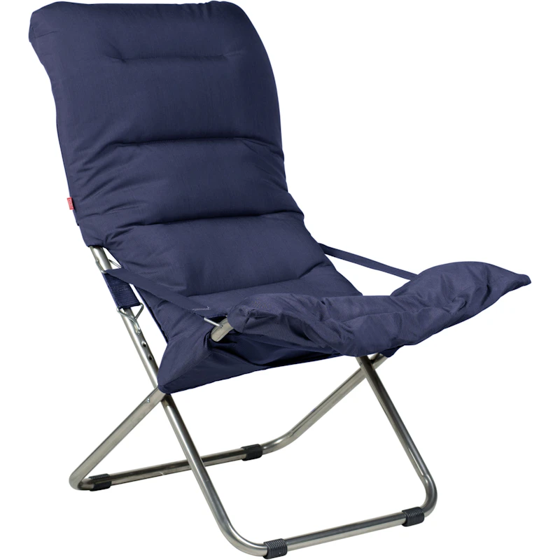 Fiesta Soft Deck Chair, Navy