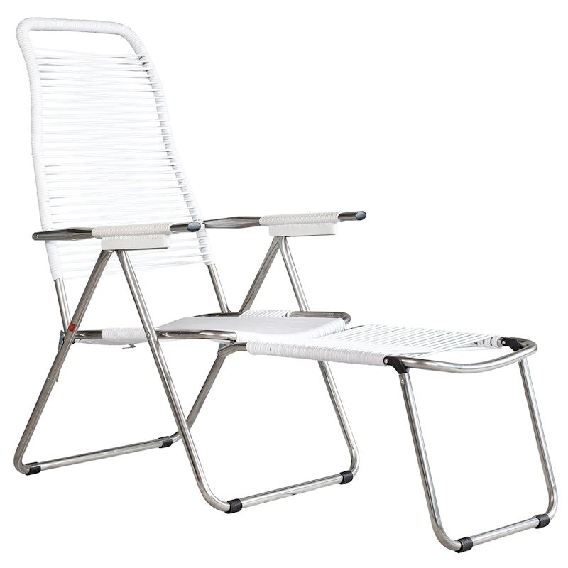 Spaghetti Sunbed, White