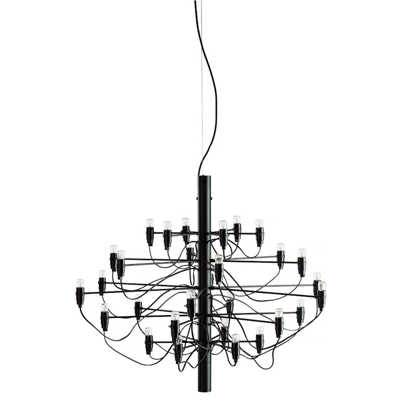 2097/30 Sarfatti Chandelier LED, Matte Black