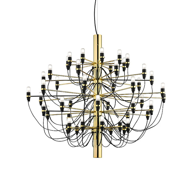 2097/50 Sarfatti Chandelier, Brass