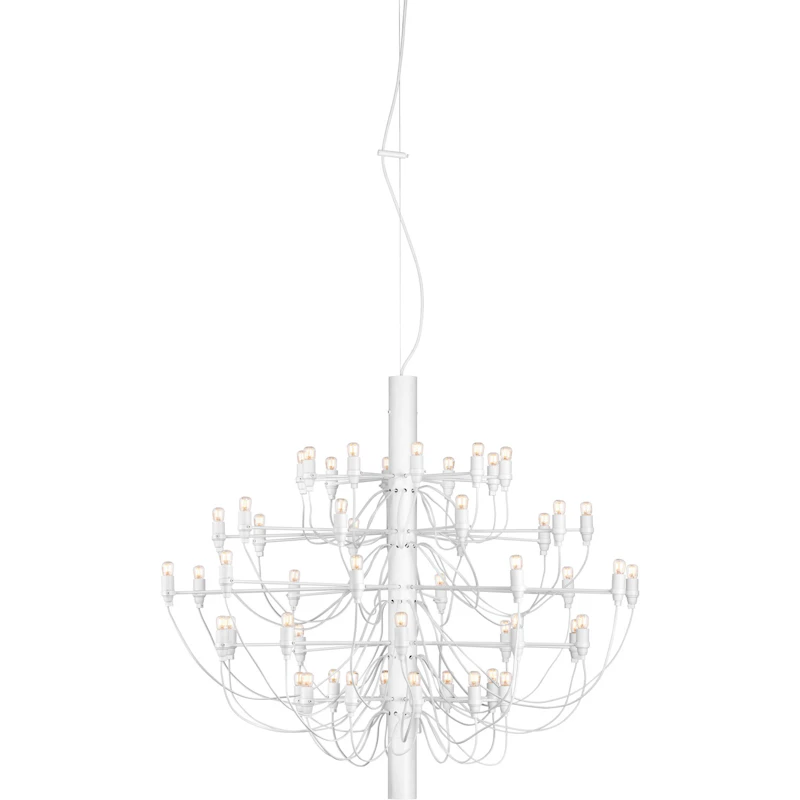 2097/50 Sarfatti Chandelier LED, Matte White