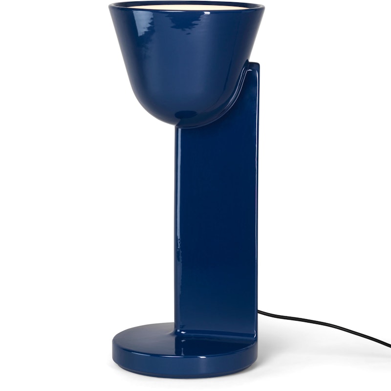 Céramique Up Tischlampe, Marineblau