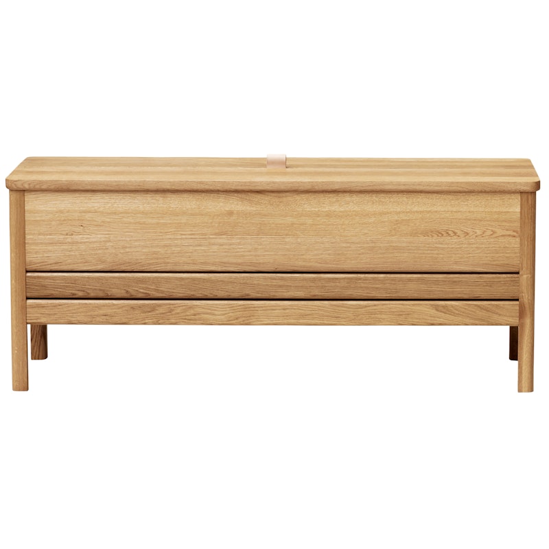 A Line Storage Bench 111 cm, Oak