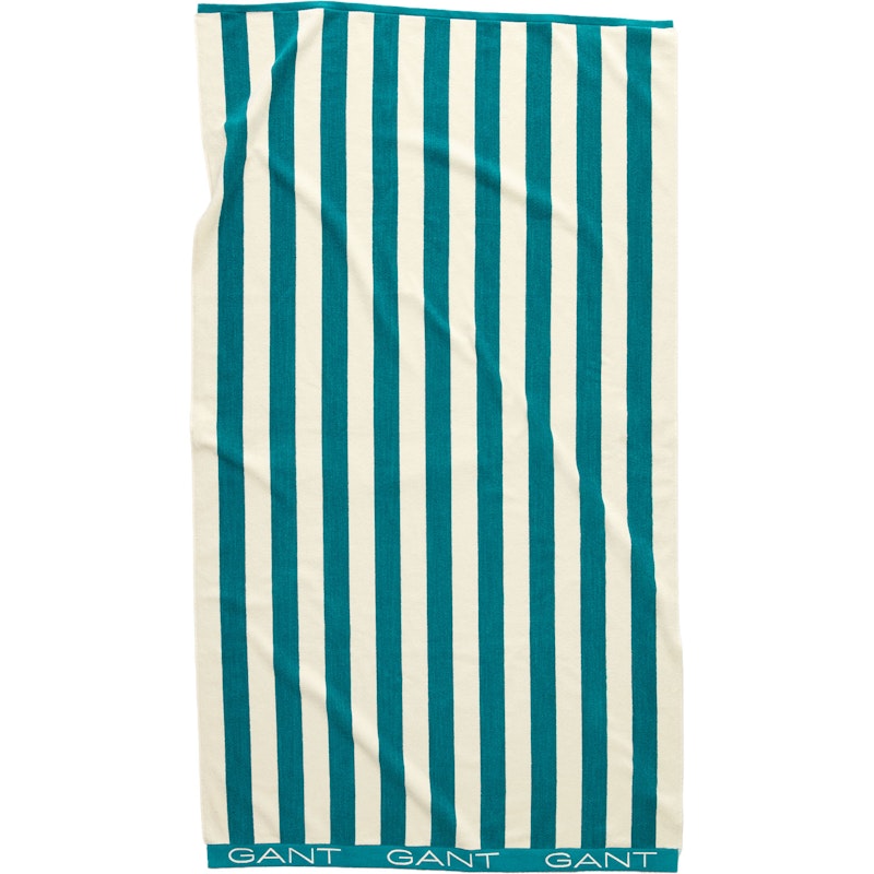 Block Stripe Strandtuch 100x180 cm, Ocean Turquosie