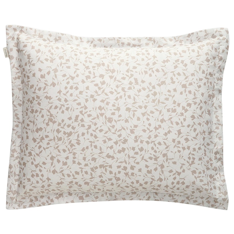 Ditsy Flower Pillowcase 50x60 cm, Dry Sand