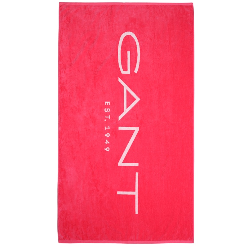 Gant Est. 1949 Beach Towel 100x180 cm, Watermelon Red