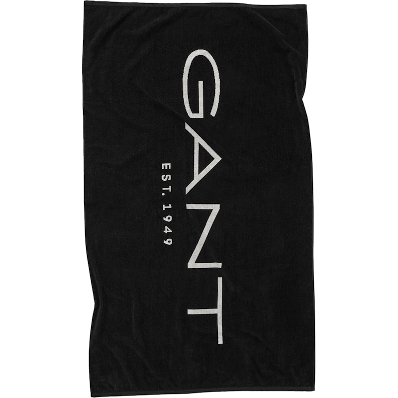 Gant Est. 1949 Strandtuch 100x180 cm, Black