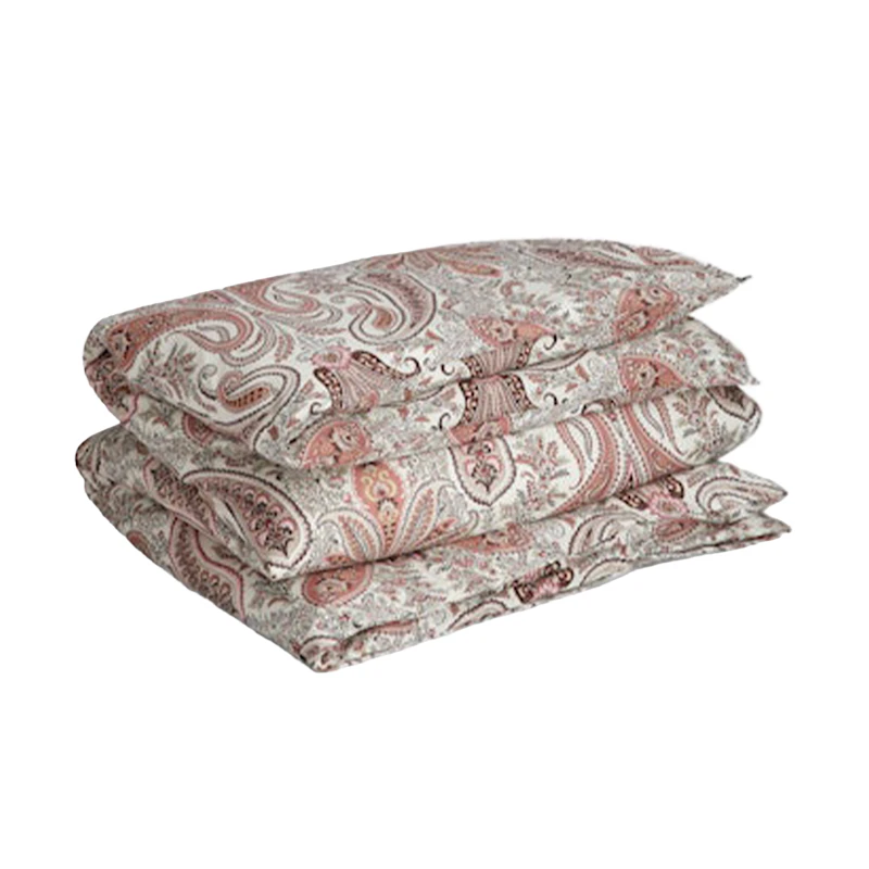 Key West Paisley Duvet Cover 140x200 cm, Pink