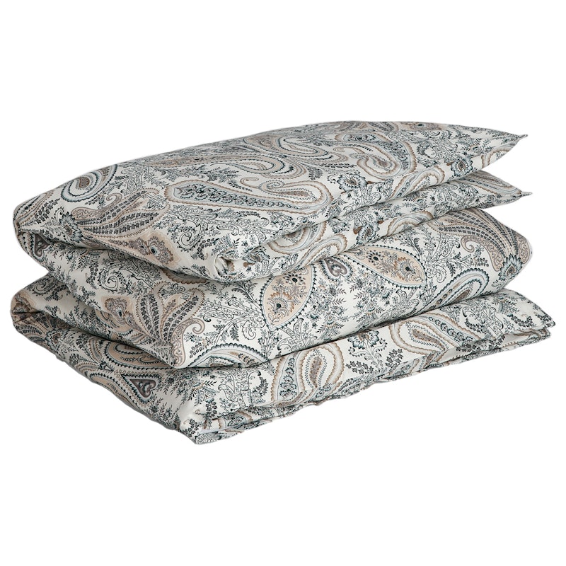 Key West Paisley Duvet Cover 150x210 cm, Tartan Green